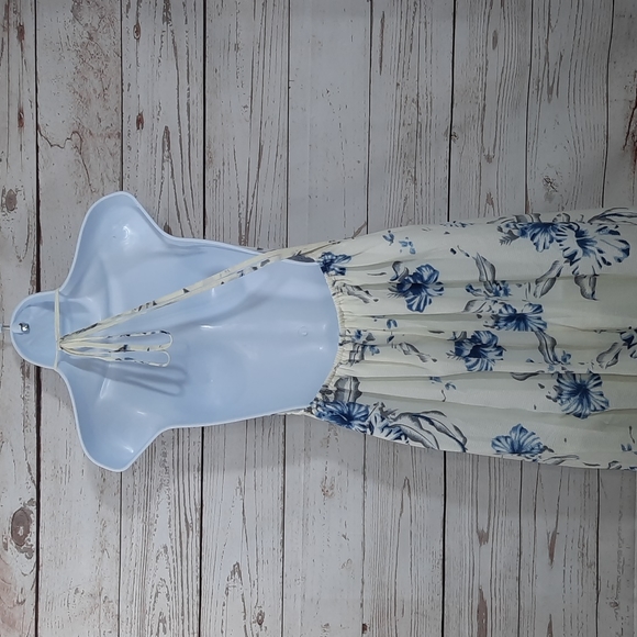 Bohemian chic flowering maxi dress/ BOHO - Picture 7 of 9